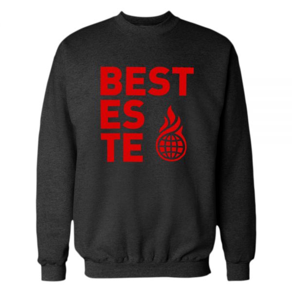 Besteste Sweater schwarz/rot