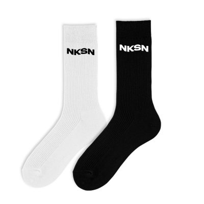 NKSN Come Over Tour Socken Bundle Schwarz/Weiss