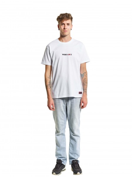 Custom fit T-Shirt weiß