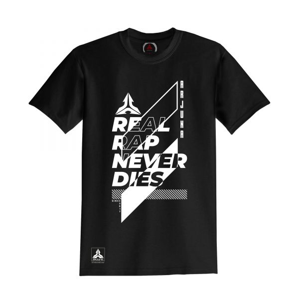 Real Rap Never Dies T-Shirt schwarz