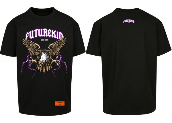 T-Shirt Futurekid Eagle schwarz