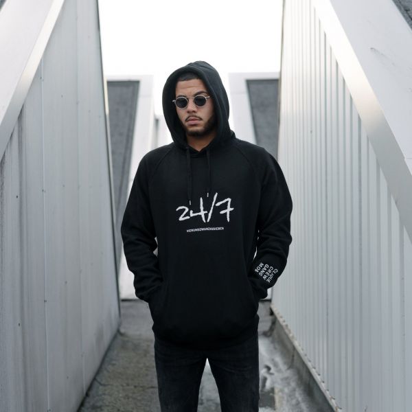 24/7 Hoody Schwarz