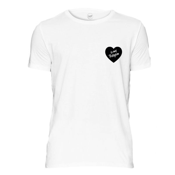 Love is my Religion T-Shirt weiß