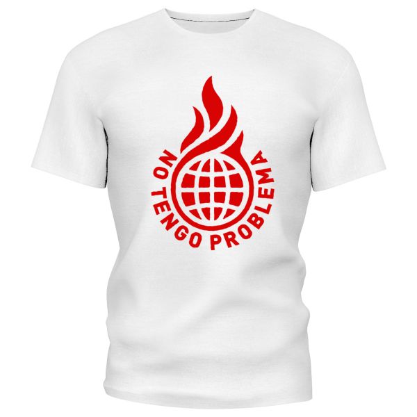 No Tengo Problema T-Shirt weiß/rot