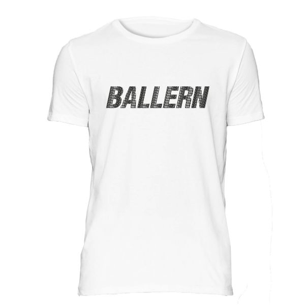 Ballern T-Shirt weiß