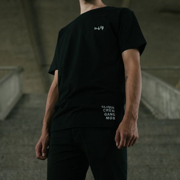 24/7 T-Shirt Schwarz